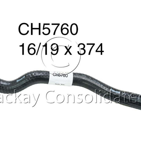 Hose - Heater Holden F16D3 DOHC 16V CH5760 - MACKAY