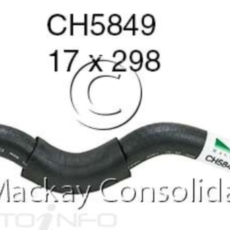 Hose - Heater HYUNDAI G4FA G4FC DOHV 16V VVT CH5849 - MACKAY
