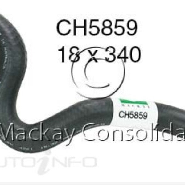 Hose - Heater HYUNDAI G4FC DOHV 16V VVT CH5859 - MACKAY