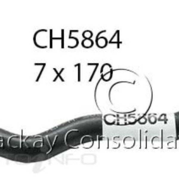 Hose - Bypass HONDA K24Z3 15V DOHC VTEC CH5864 - MACKAY