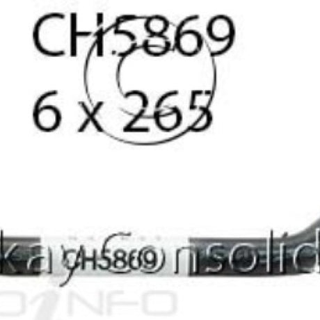 Hose - Expansion Tank HONDA K24A6 16V DOHC VTEC CH5869 - MACKAY