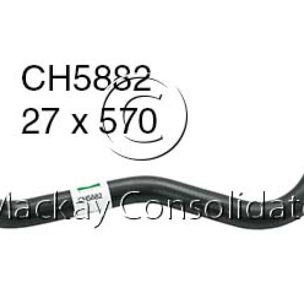 Hose - Bottom TOYOTA 2E SOHC 4EFE DOHC CH5882 - MACKAY