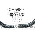 Hose - Bottom HONDA K24Z2 16V DOHC VTEC CH5889 - MACKAY