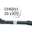 Hose - Top NISSAN VQ25DE VQ35DE 24V DOHC CH5911 - MACKAY