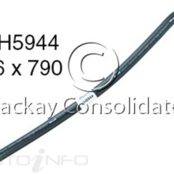Hose - Heater TOYOTA Hi Lux 2.4L 2L DIESEL CH5944 - MACKAY