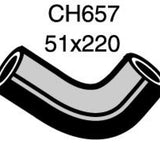 Hose - Bottom BEDFORD K 214 300 C.I.D PETROL CH657 - MACKAY