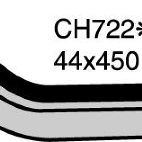 Hose - Bottom CHEV 250HP CH722 - MACKAY