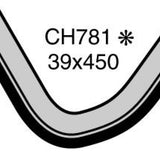 Hose - Bottom MITSUBISHI Valiant 6 cyl CH781 - MACKAY