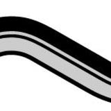 Hose - Bottom MITSUBISHI Valiant 8 Cyl CH783 - MACKAY