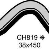 Hose - Bottom HOLDEN HT 253cid 4.2L CH819 - MACKAY