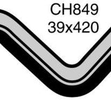 Hose - Top MITSUBISHI Valiant 6 Cyl to GF CH849 - MACKAY