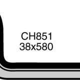 Hose - Top MITSUBISHI Valiant 8 Cyl CH851 - MACKAY