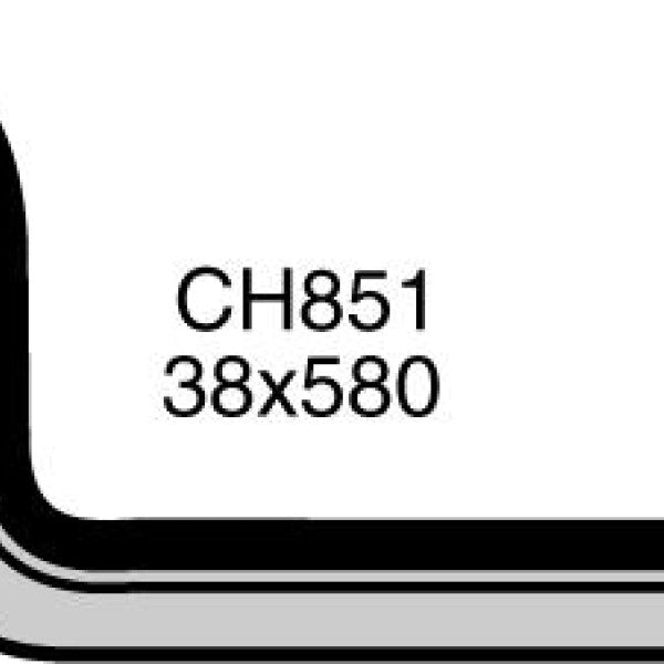 Hose - Top MITSUBISHI Valiant 8 Cyl CH851 - MACKAY