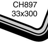 Hose - Top TOYOTA Corolla 1.2L; 3K CH897 - MACKAY