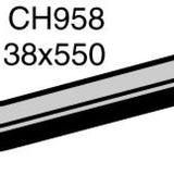 Hose - Top FORD Falcon/Fairlane 351cid V8 CH958 - MACKAY