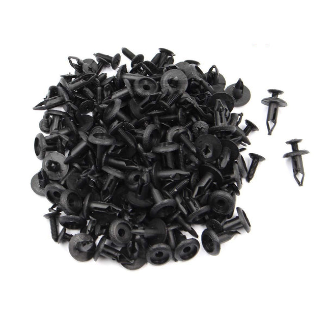 Scrivet Clip 6mm Radiator Cowl Inner Guard Air Intake Pipe Stone Tray 100pcs CLIP-FD003 - Machter