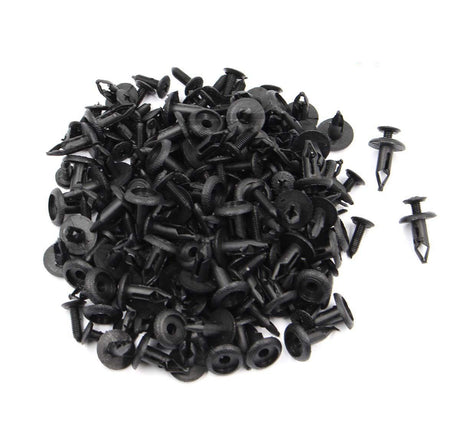 Scrivet Clip 6mm Radiator Cowl Inner Guard Air Intake Pipe Stone Tray 100Pieces - Machter