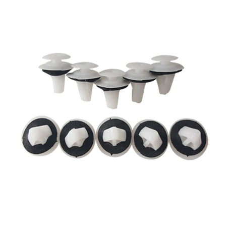 Plastic Fastner Clips Door Trim Panel Retainrt Fit For Mazda CX7 CX9 Premacy 10Pieces - Machter
