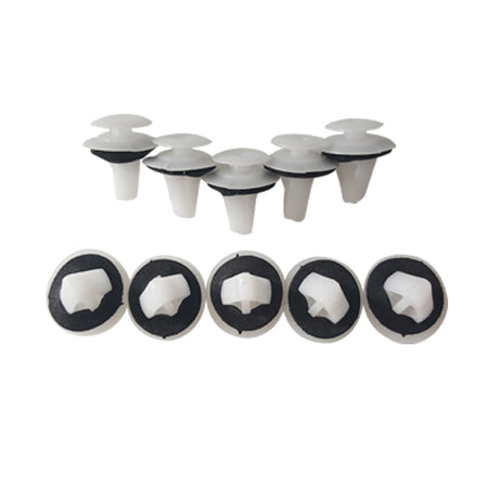 Plastic Fastner Clips Door Trim Panel Retainrt Fit For Mazda CX7 CX9 Premacy 10Pieces - Machter