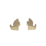 2 x Sunvisor Bracket Clip Fit For Holden Commodore VB VC VH VK VL Gold CLIP-VB001cream - Machter