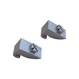 2 x Sunvisor Bracket Clip Fit For Holden Commodore VB VC VH VK VL Silver CLIP-VB001silver - Machter