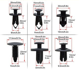 190Pcs Car Body Trim Clips Retainer Rivets Screw Panel Push Fastener Bumper CLIPKIT-001 - Machter