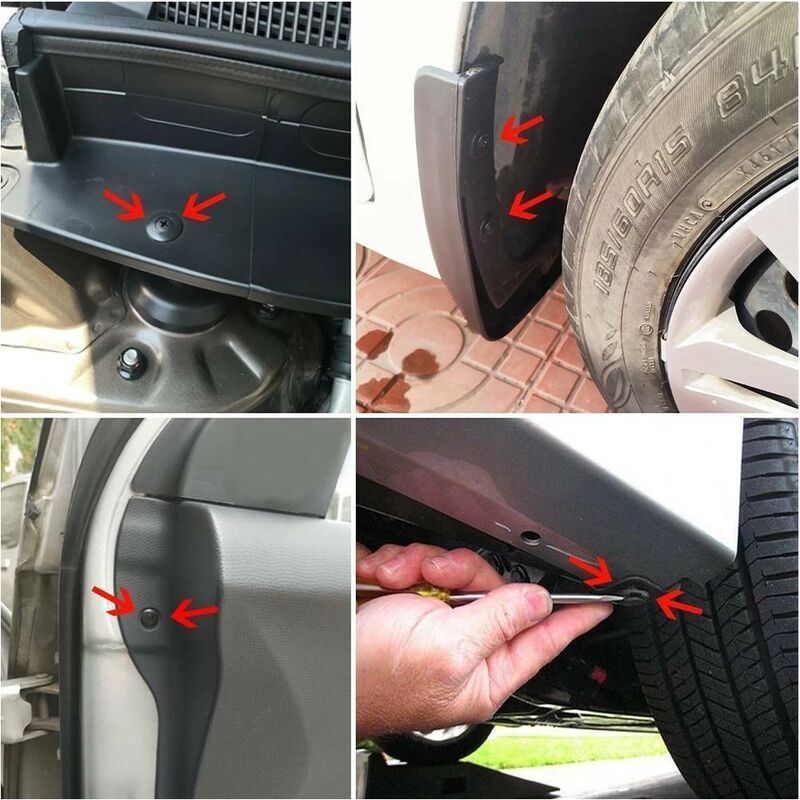 190Pcs Car Body Trim Clips Retainer Rivets Screw Panel Push Fastener Bumper CLIPKIT-001 - Machter