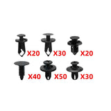 190Pcs Car Body Trim Clips Retainer Rivets Screw Panel Push Fastener Bumper CLIPKIT-001 - Machter