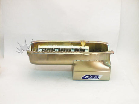 Bracket Race Drag PAN Sump Suits SHP RH Dipstk Chev SB V8 CN13080M - Canton Racing Products