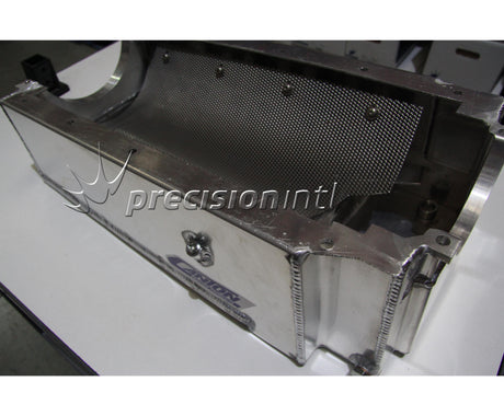 Custom Drag Race Alloy Oil PAN/Sump Suits Merlin Chev BB 8¨ Deep X 11 1/4¨ Wide X 10¨ Long CN13349A - Canton Racing Products