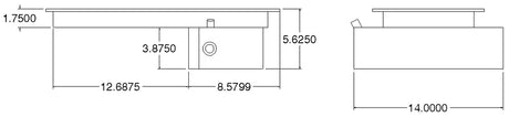 Engine Swap Oil PAN Front Sump LS Chev Into S14 200SX Silvia CN15276 - Canton Racing Products