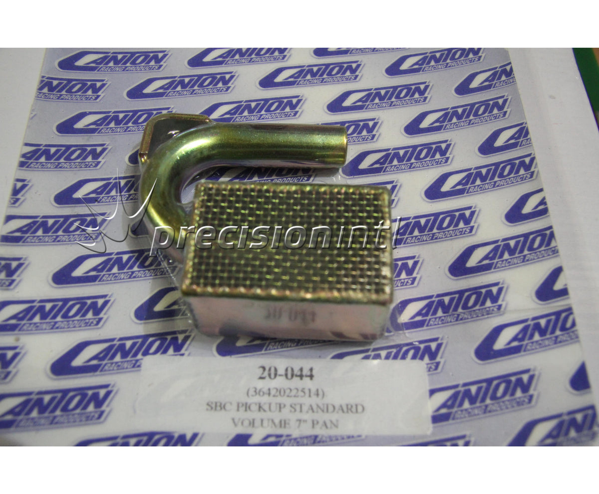Street Strip Road Race Oil Pick Up Suits Chev SB V8 CN20044 - Canton Racing Products - Oil System Components - Canton Racing Products