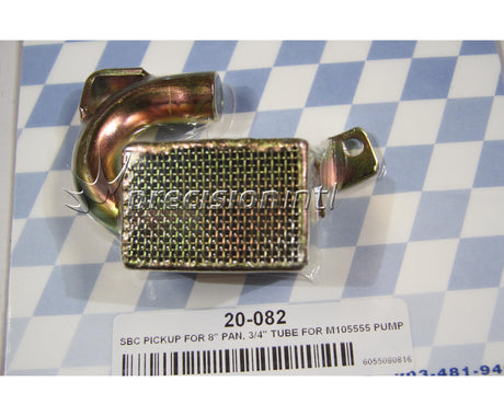 Chev SB Oil Pick Up 3/4" Inlet Suit HV 8" PAN W/M10555 Select CN20082 - Canton Racing Products