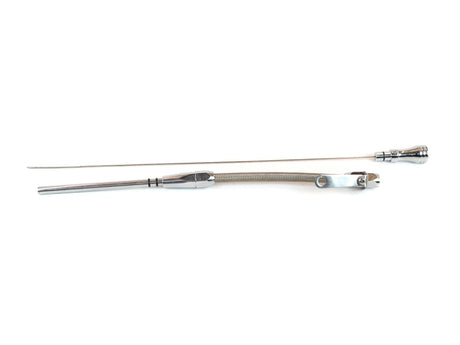 Chev SB 1980-85 Braided Dipstick Block Mounted CN20842 - Canton Racing Products