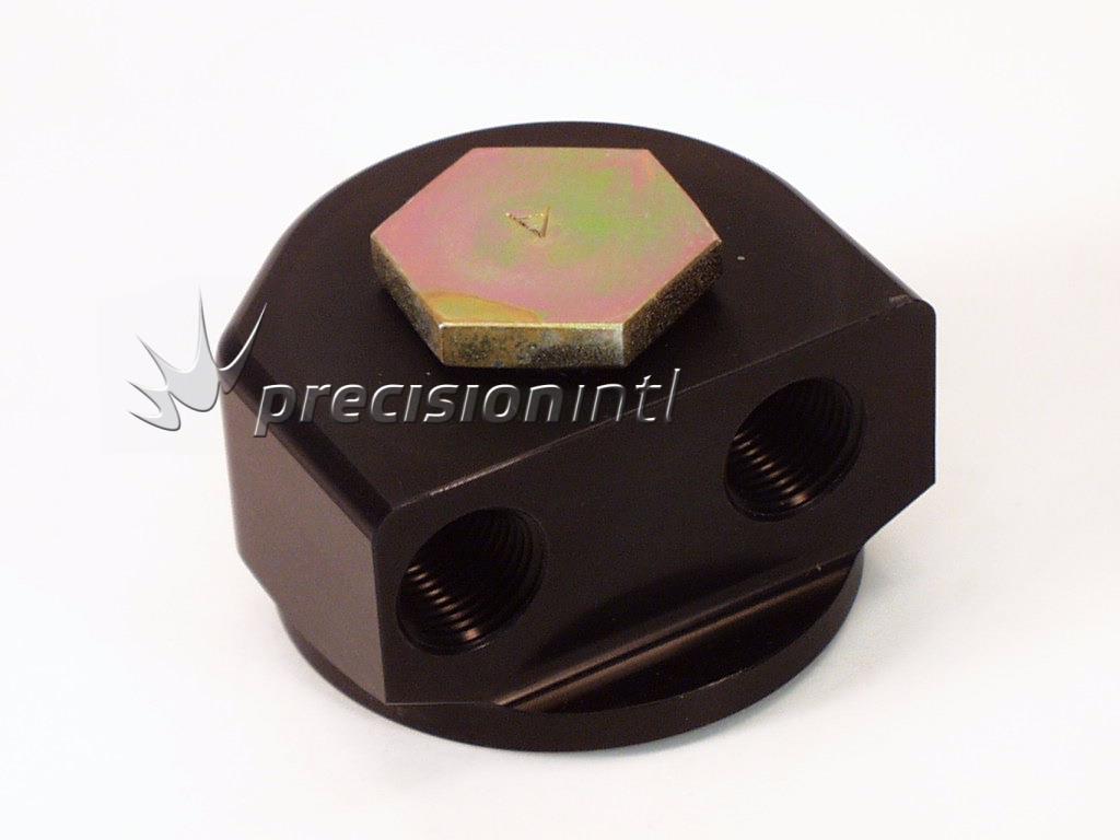 Remote Oil Filter Adapter 90 Rotating Some Ford & Mopar CN22595 - Canton Racing Products - Oil System Components - Canton Racing Products