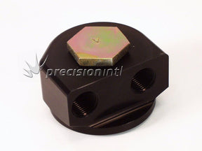 Remote Oil Filter Adapter 90 Rotating Some Ford & Mopar CN22595 - Canton Racing Products - Oil System Components - Canton Racing Products