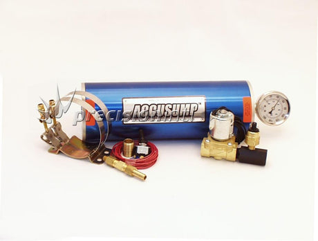 Marine Oil Accumulator Kit 2Q Accusump 12" Long X 4-1/4" Dia CN24126 - Canton Racing Products