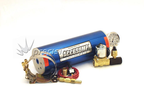 Marine Oil Accumulator Kit 2Q Accusump 12" Long X 4-1/4" Dia CN24126 - Canton Racing Products