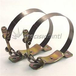 Accusump Mounting Clamps Suits 1QT 3-1/4" Dia Accumulat CN24240 - Canton Racing Products