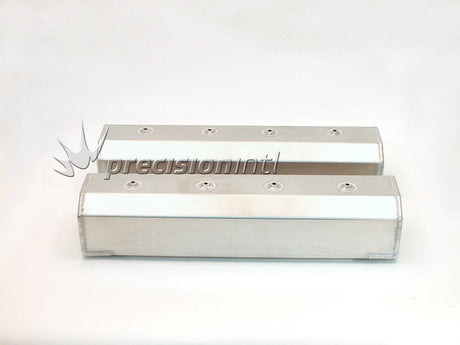 Alum Fabricated Valve Covers Chev SB Centre Bolt Late CN65204 - Canton Racing Products