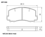 Ceramic Brake Pads CP1103 (DB1103) - Premier Performance Auto Parts