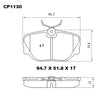 Ceramic DB1130 Brake Pads DB1130 CP1130 - Premier Performance Auto Parts | Universal Auto Spares