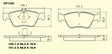 Ceramic DB1330 Brake Pads DB1330 CP1330 - Premier Performance Auto Parts | Universal Auto Spares