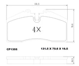 Ceramic Brake Pads CP1355 (DB1355) - Premier Performance Auto Parts | Universal Auto Spares
