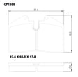 Ceramic Brake Pads CP1356 (DB1356) - Premier Performance Auto Parts | Universal Auto Spares