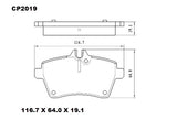 Ceramic DB2019 Brake Pads DB2019 CP2019 - Premier Performance Auto Parts | Universal Auto Spares