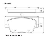 Ceramic DB2032 Brake Pads DB2032 CP2032 - Premier Performance Auto Parts | Universal Auto Spares