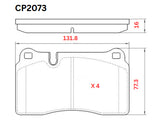 Ceramic DB2073 Brake Pads DB2073 CP2073 - Premier Performance Auto Parts | Universal Auto Spares