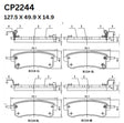 Ceramic DB2244 Brake Pads DB2244 CP2244 - Premier Performance Auto Parts | Universal Auto Spares