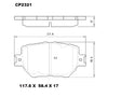 Ceramic DB2321 Brake Pads DB2321 CP2321 - Premier Performance Auto Parts | Universal Auto Spares